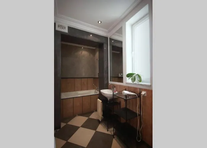 Apartament Z Ogrodkiem Daire *